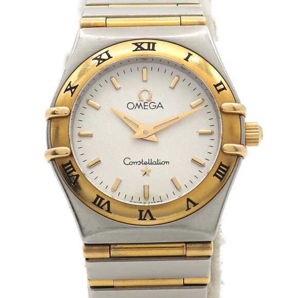 Omega Watch Constellation 18k Yellow gold and Stainless steel 1998